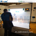 Mesa de eliminación de polvo molido con sistema de limpieza de autocompilización